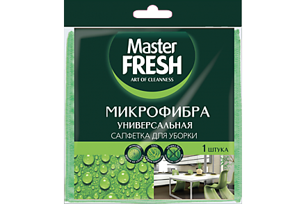 Салфетка «Master Fresh» из микрофибры 30*30 см