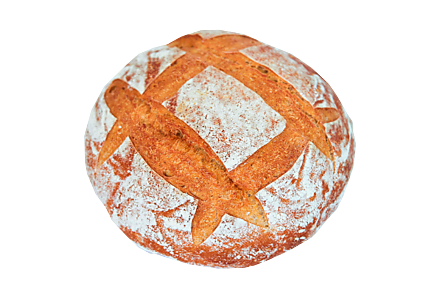 Хлеб бездрожжевой подовый белый, 420 г