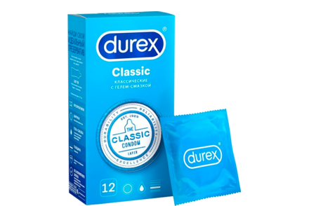 Презервативы «Durex» Classic, 12шт