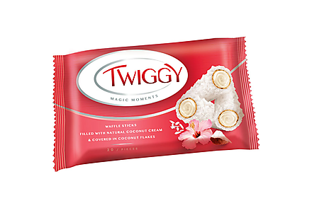 «Twiggy», конфеты с кокосом, 185 г