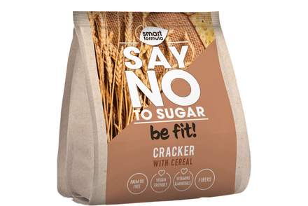 «Smart Formula», крекер Say no to sugar, со злаками, 180 г