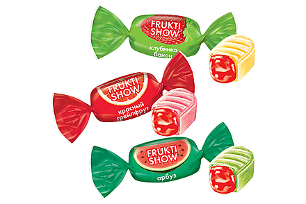 Карамель Frukti Show (упаковка 0,5 кг)