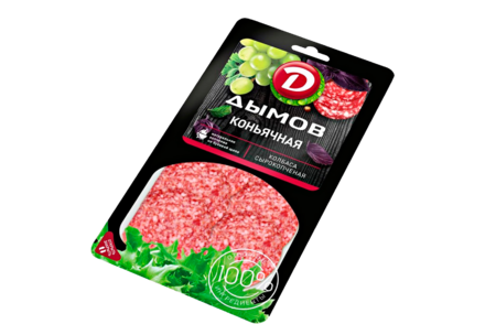Колбаса «Дымов» Коньячная, в нарезке, 90 г