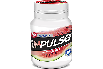 «Impulse», жевательная резинка со вкусом «Арбуз», 56 г