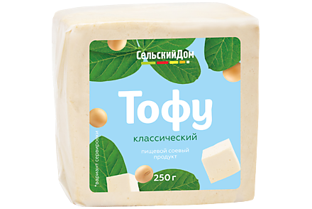 Продукт соевый тофу «Сельский дом» Классический, 250 г