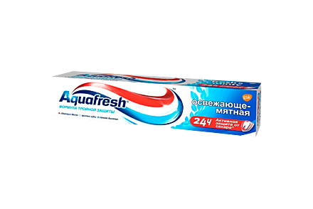 Зубная паста «Aquafresh» освежающе-мятная, 100 мл