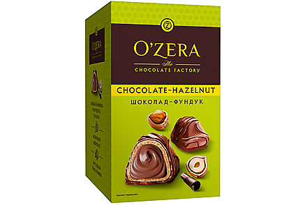 «OЗera», конфеты Chocolate Hazelnut, 150 г
