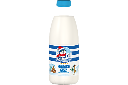 Молоко 2.5% «Простоквашино», 930 мл
