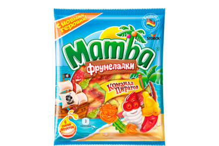 Жевательный мармелад «Mamba» фрумеладки Команда пиратов, 70 г