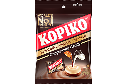 Леденцы «KOPIKO» Cappuccino Candy, 27 г
