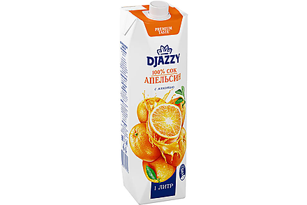 «Djazzy», сок апельсиновый