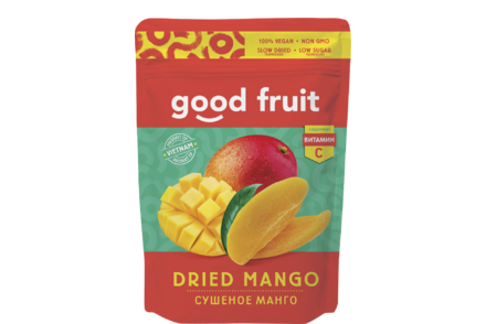 Манго сушеное «GOOD FRUIT», 100 г