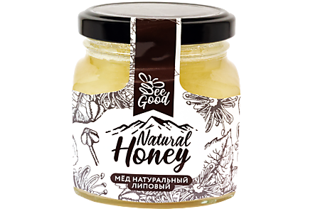 Мёд «Natural Honey» липовый, 330 г