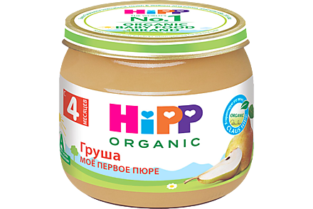 Пюре фруктовое «Hipp Organic» Груша, 80 г