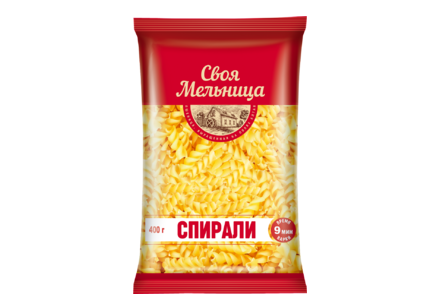 Макаронные изделия «Своя Мельница» Спирали, 400 г