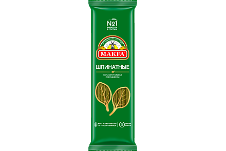 Макаронные изделия «Makfa» Спагетти шпинатные, 500 г