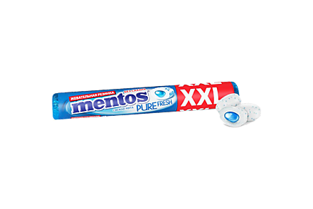 Жевательная резинка «Mentos» Pure Fresh Свежая мята XXL, 23 г