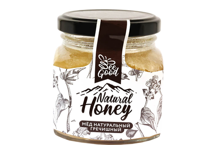 «Natural Honey», мёд гречишный, 330 г
