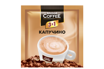 Напиток кофейный «Bridge Coffee» 3 в 1 Капучино, 20 г