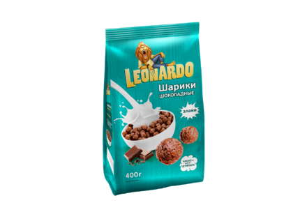 Готовый завтрак «Leonardo» Шоколадные шарики, 400 г