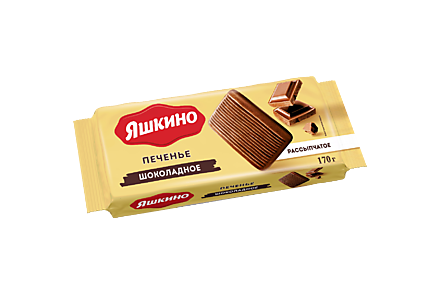 Печенье «Яшкино» Шоколадное, 170 г