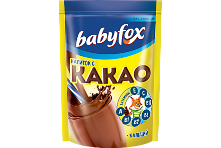 Какао-напиток «Babyfox» быстрорастворимый, 135 г