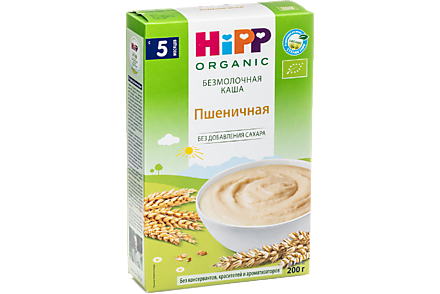 Каша «Hipp Organic» Пшеничная, 200 г