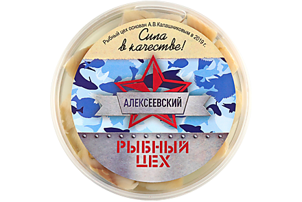 Сельдь «Рыбный цех Алексеевский» в масле, 150 г