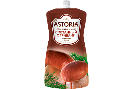 Соус «Astoria» Сметанный с грибами, 233 г