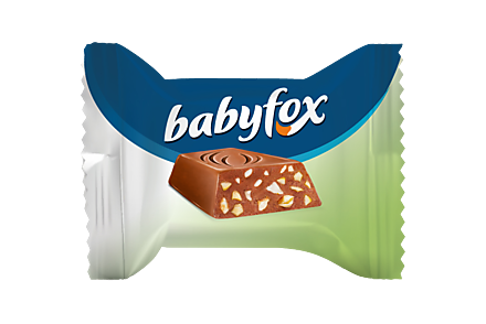 Конфеты шоколадные «Babyfox mini» с фундуком