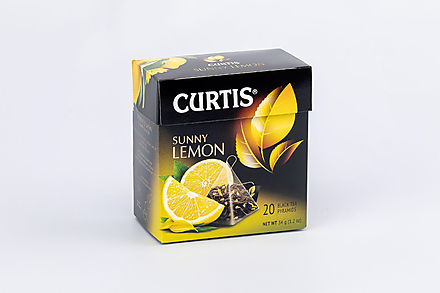 Чай черный «Curtis» Sunny Lemon, 20 пирамидок