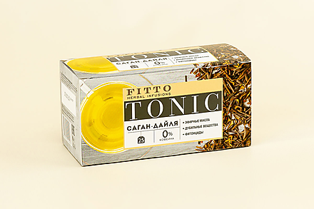 Чай травяной «Fitto» Tonic. Саган-дайля, 25 пакетиков