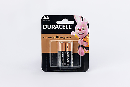 Батарейки «Duracell» AA BL CN, 2 шт