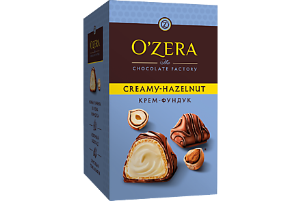 Конфеты вафельные «O'Zera» с кремово-ореховой начинкой, 150 г