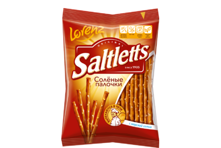 Палочки «Saltletts» с солью, 75 г
