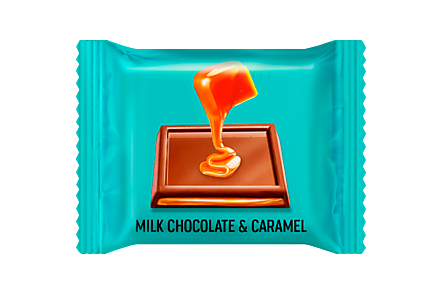 Тонкий шоколад «O'Zera» Milk & Caramel