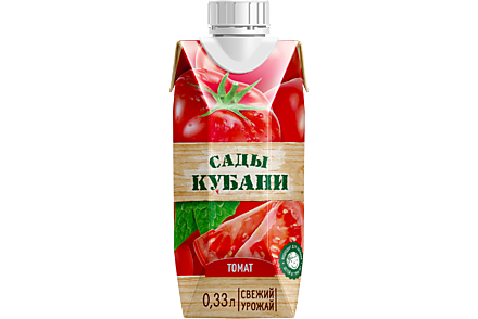 Сок «Сады Кубани» томатный, 330 мл