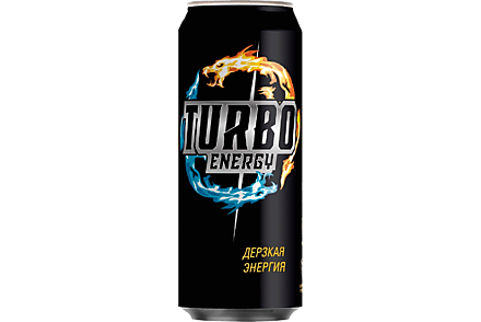 Энергетический напиток «Turbo energy» Дерзкая энергия, 450 мл