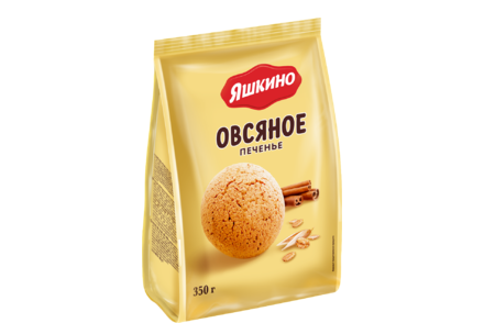 Печенье «Яшкино» овсяное, 350 г