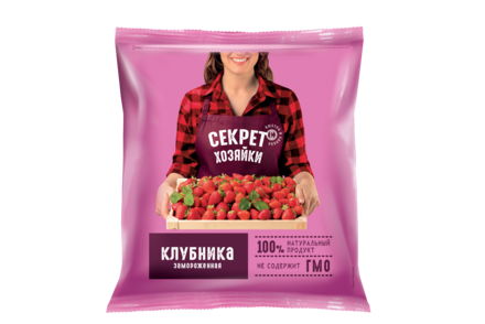 Клубника «Секрет хозяйки» замороженная, 300 г