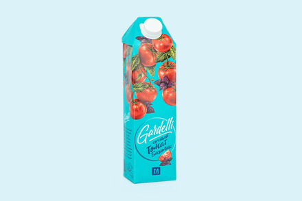 Напиток «Gardelli» Сочный томат и базилик, 1 л