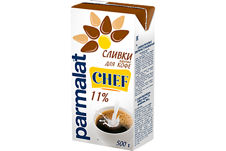 Сливки 11% «Parmalat», 500 г