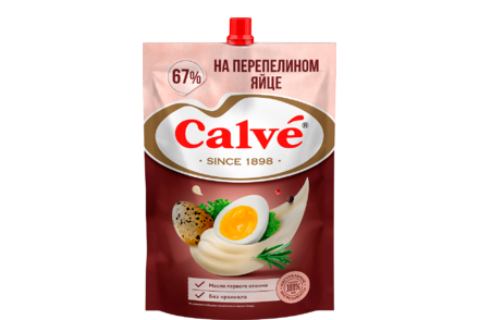 Майонез «Calve» На перепелином яйце, 700 г
