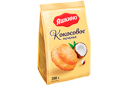 Печенье «Яшкино» Кокосовое, 200 г