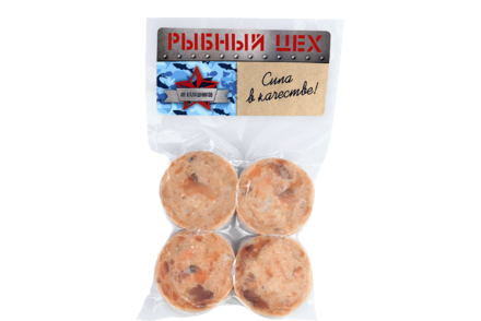 Медальоны рыбные «Сардиния» из горбуши, 300 г