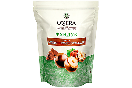 «OZera», драже «Фундук в молочном шоколаде», 150 г