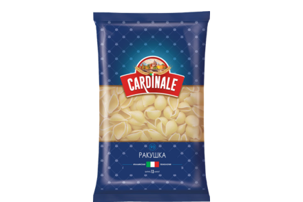 Макаронные изделия «Cardinale» Ракушка, 400 г
