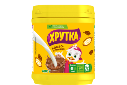 Какао «Хрутка» быстрорастворимый, 480 г