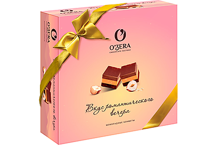 «O'Zera», конфеты шоколадные «Вкус романтического вечера», 195 г