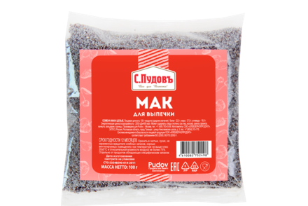 Мак «С.Пудовъ», 100 г